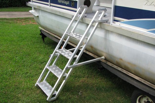 Pontoon Boat Side Mount Ladder