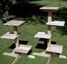 3-Level and 4-Level Outdoor Cat Trees