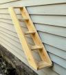 Outdoor Cedar Cat Ladder