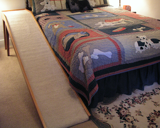 Cat Ramps and Dog Ramps for Beds - Easy Slope, Extra Wide