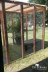 Redwood Kitten Wire Enclosure with Shade Cloth